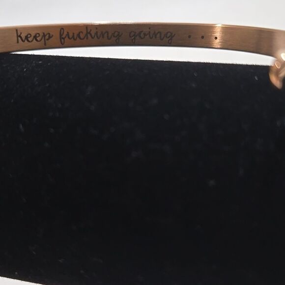 Inspirational Cuff Bracelet - Picture 5 of 6